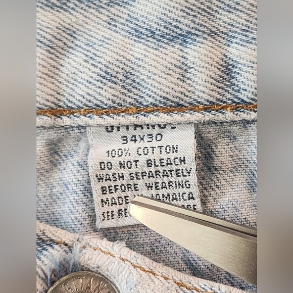 Gitano Citano Original Reds Vintage Jeans Retro Size 34x30 - Picture 12 of 16